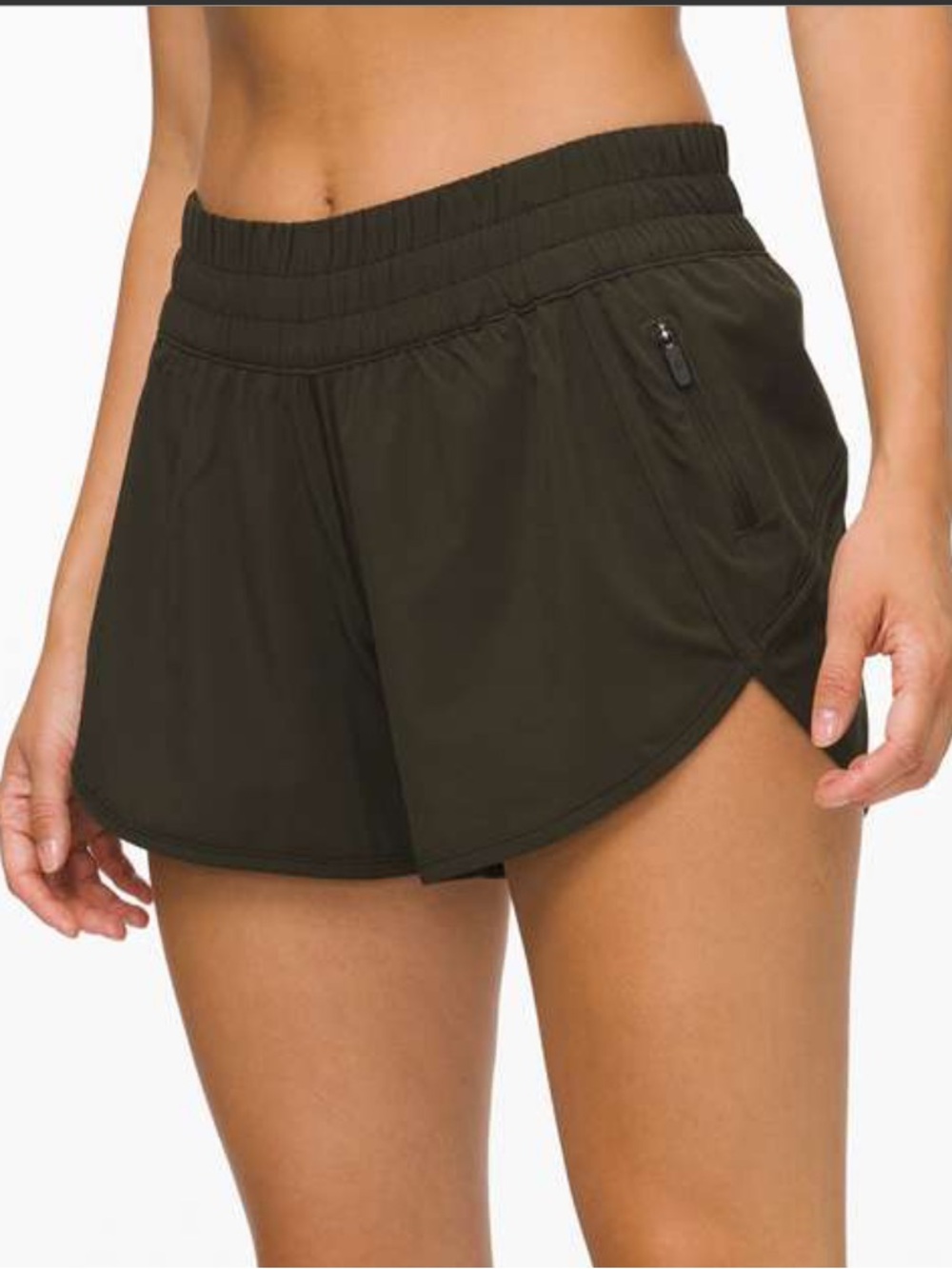 Lululemon Tracker V Short Olive